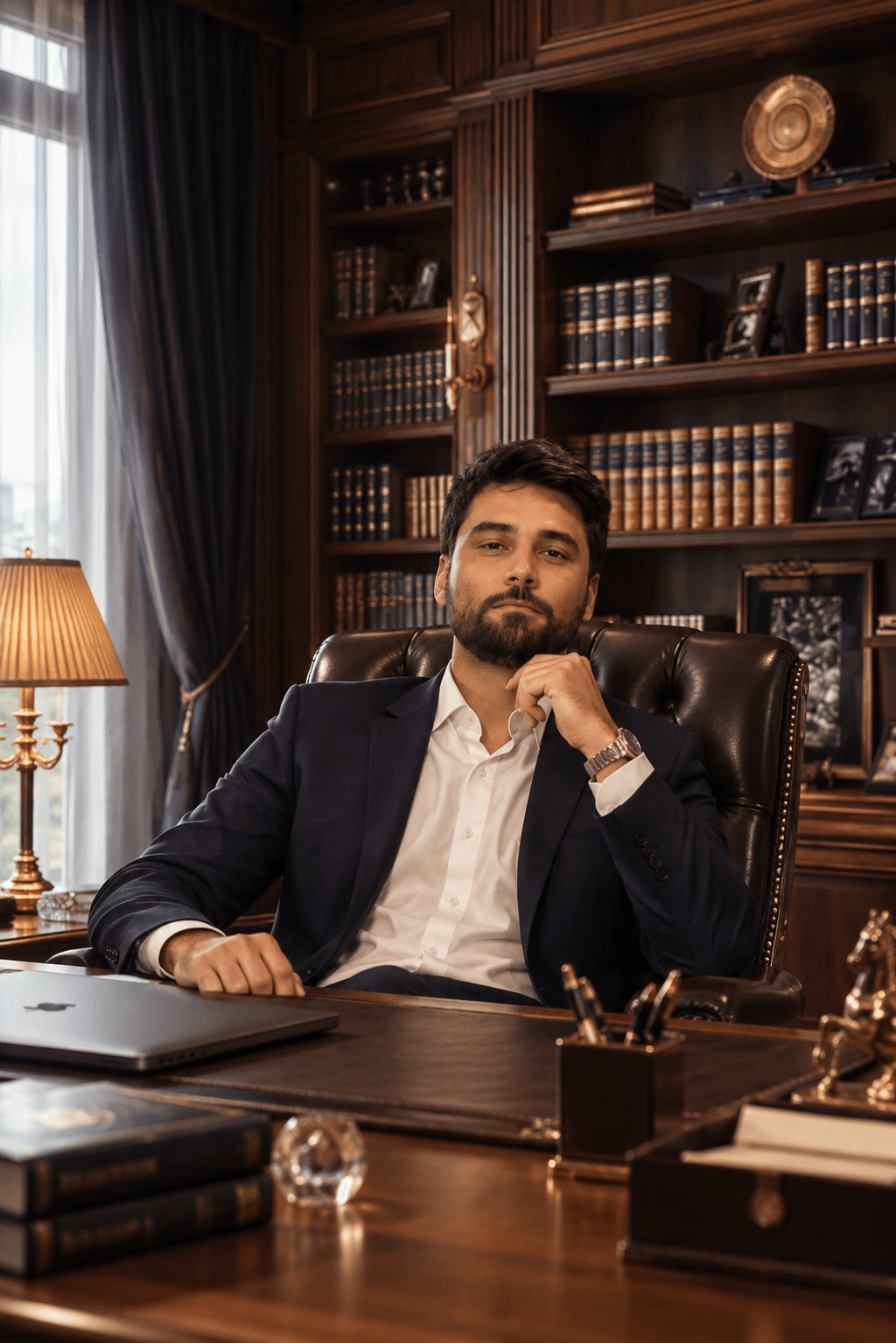 Retrato editorial de Dr. Marco Aurelio Goncalves dos Santos